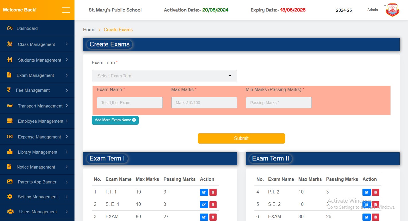 Examination Management System by Kodexive Technologies Pvt. Ltd.