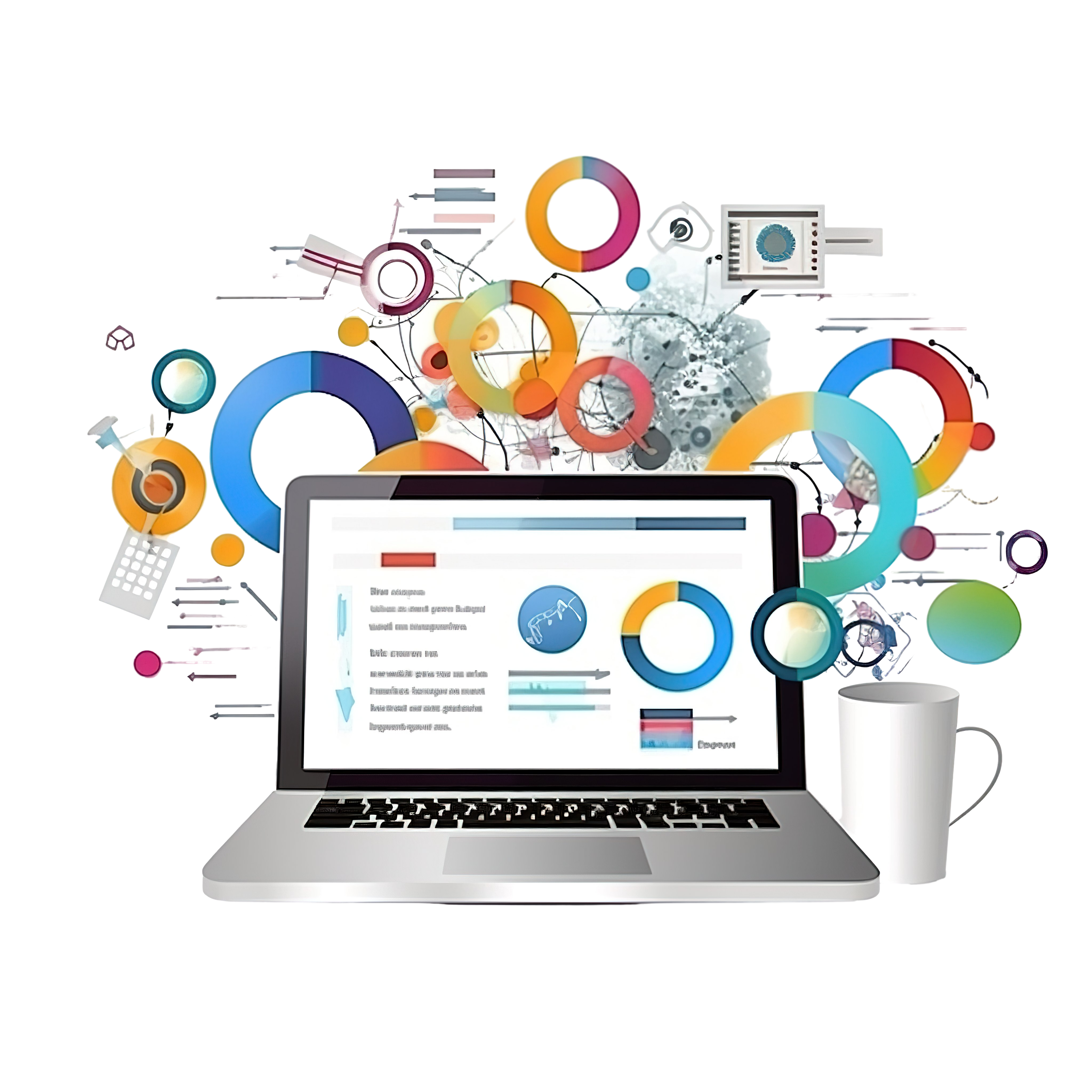 Search Engine Marketing Illustration